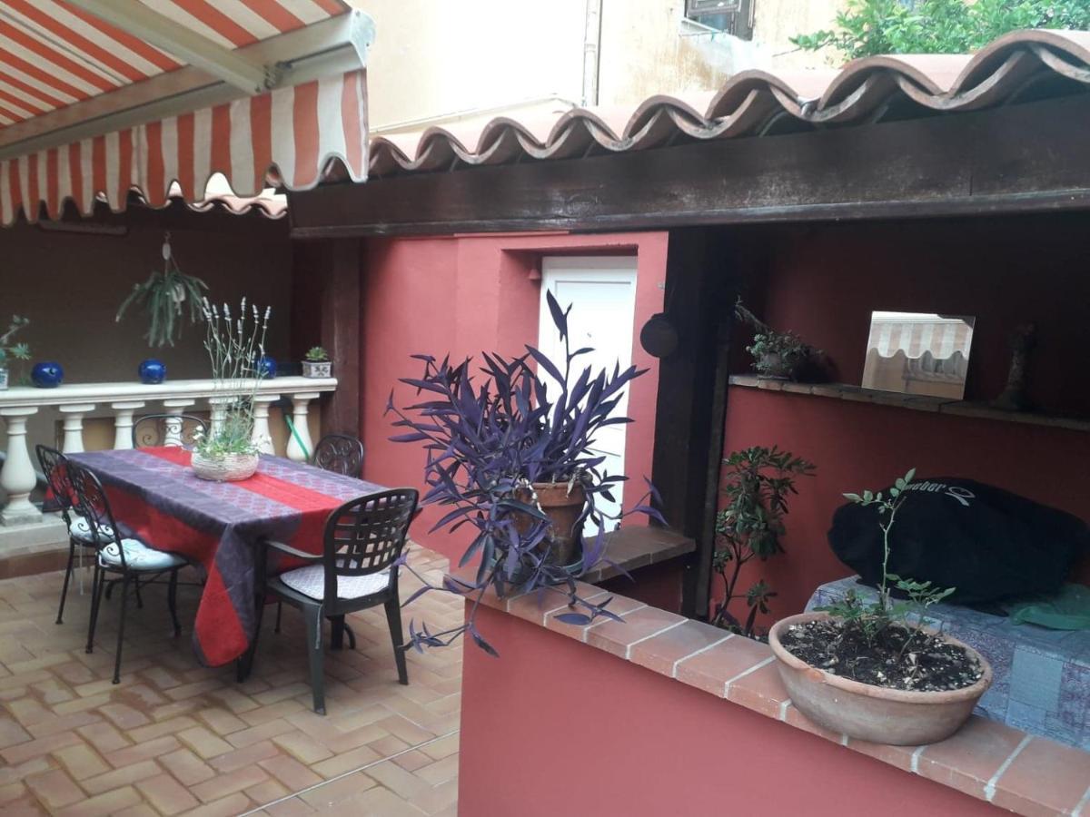 Ferienwohnung Les Violettes Menton Exterior foto