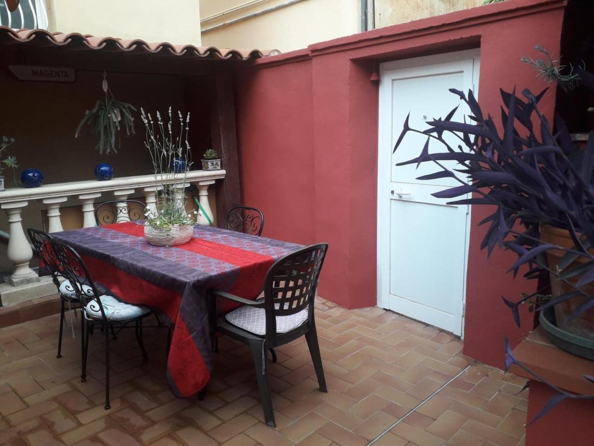 Ferienwohnung Les Violettes Menton Exterior foto