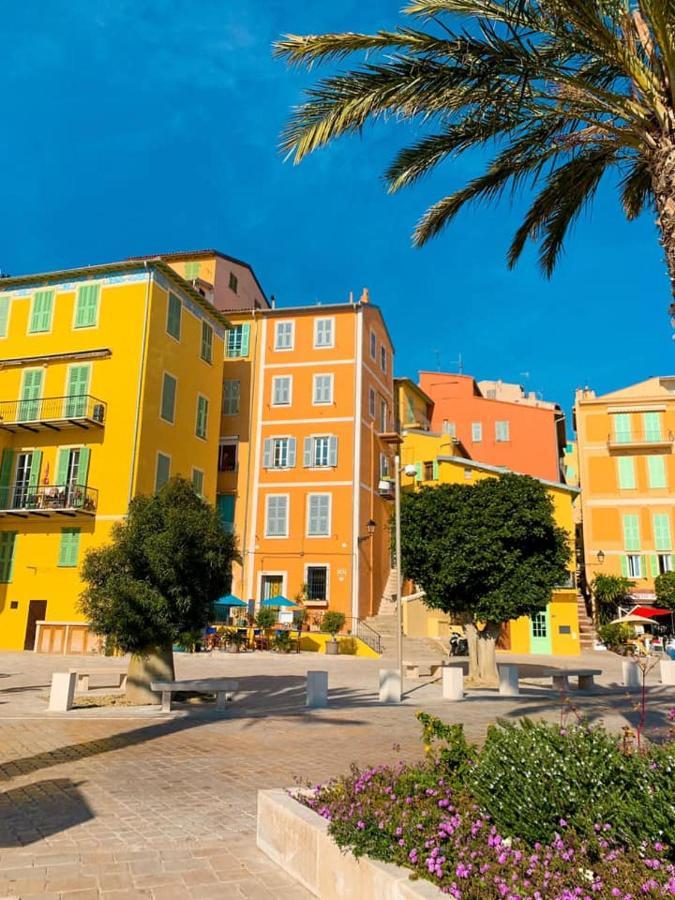 Ferienwohnung Les Violettes Menton Exterior foto