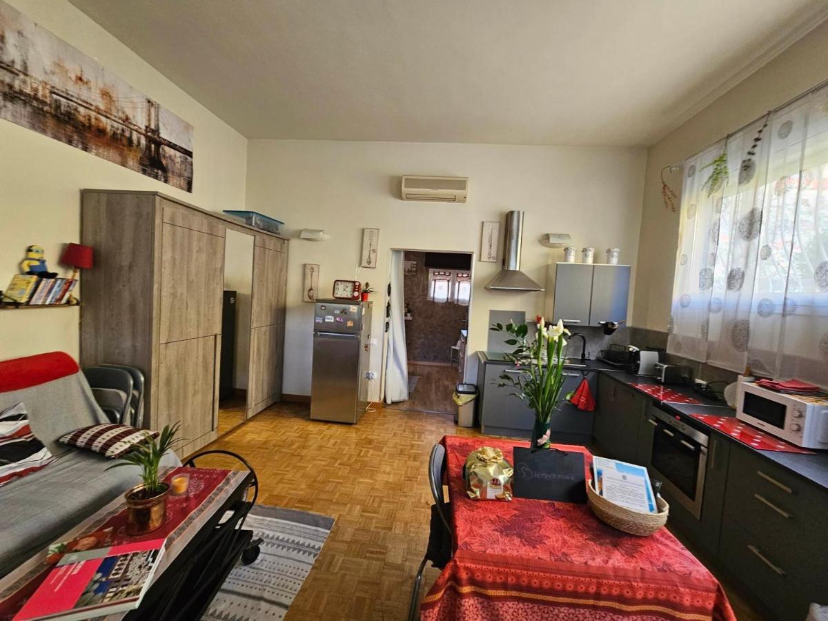 Ferienwohnung Les Violettes Menton Exterior foto