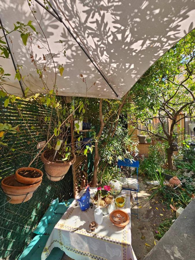 Ferienwohnung Les Violettes Menton Exterior foto