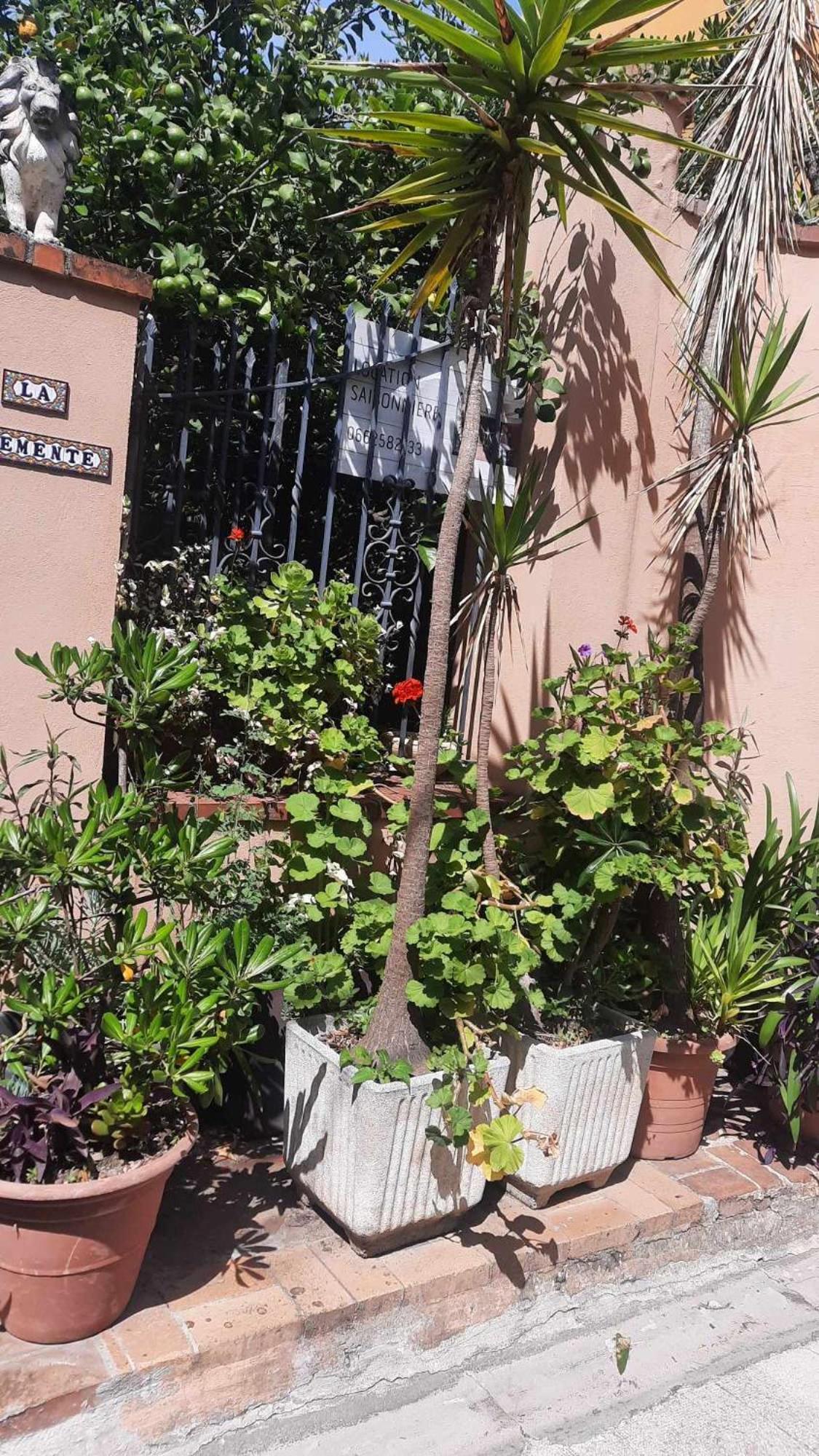 Ferienwohnung Les Violettes Menton Exterior foto